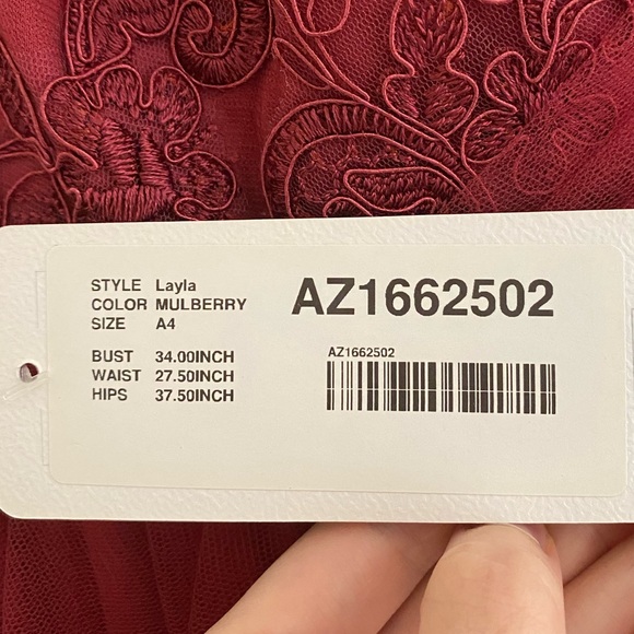 Azazie bridesmaid dress - Picture 2 of 5